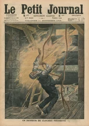 A Bell Ringer Struck by Lightning, Illustration from 